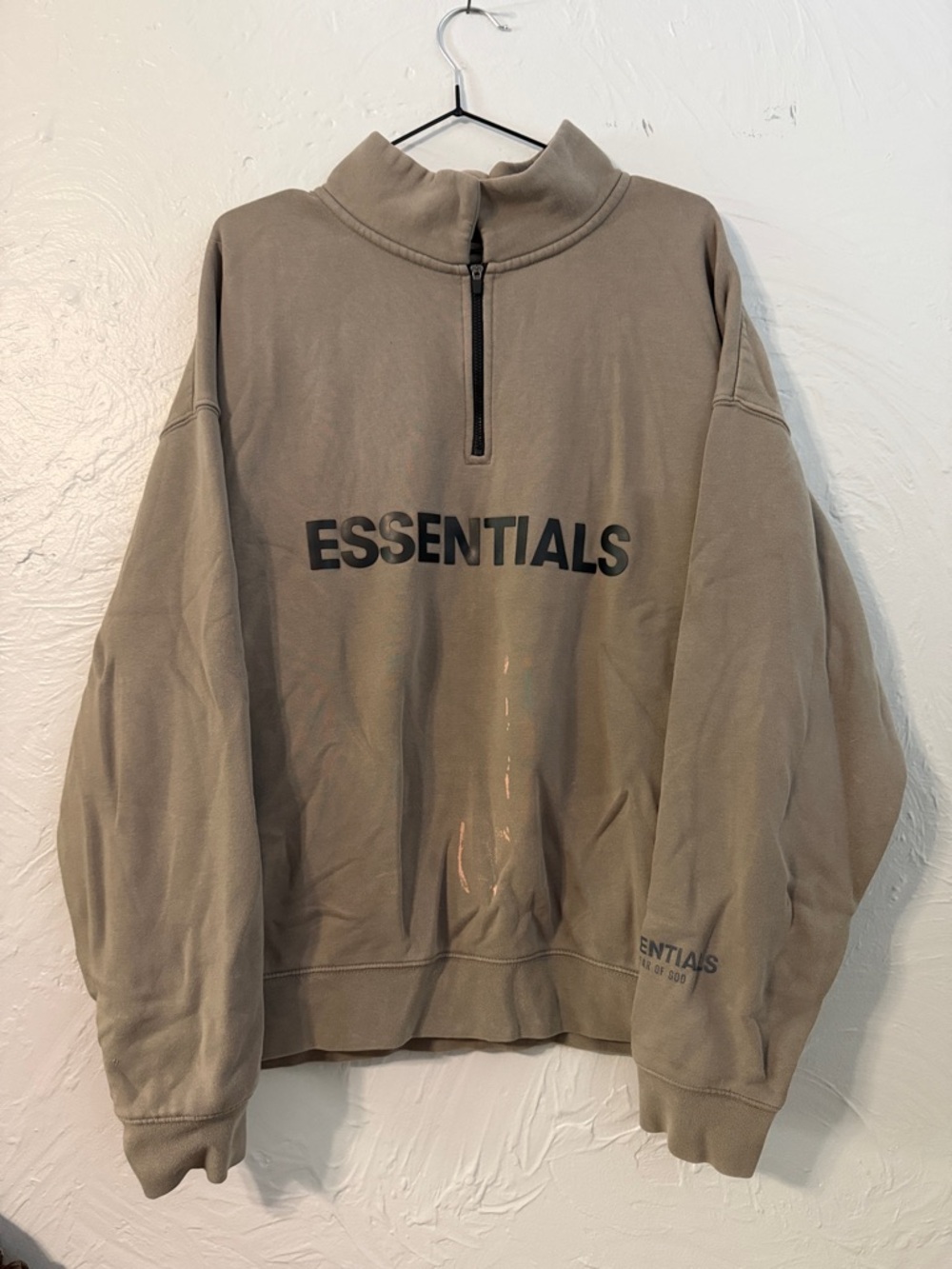Essential fear of god quarter zip